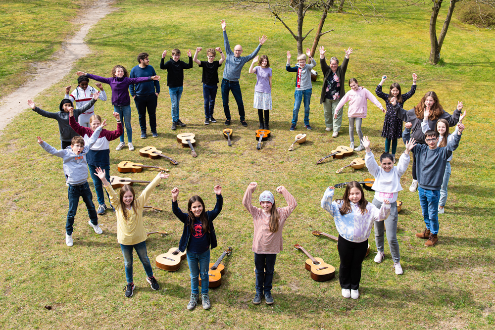 NZO Youngsters auf der Wiese