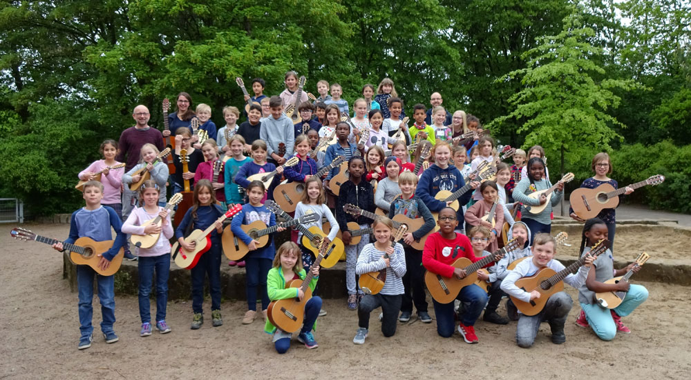 BüBiLa Zupferklasse Mandoline Gitarre